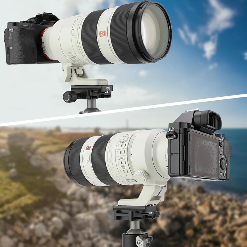 Leftfoto Lens Plate for Sony FE 70-200mm F2.8 GM OSS II (SEL70200GM2) Lens,Lens Replacement Foot Mount-Arca Swiss Style-Permanent Style. - Image 5